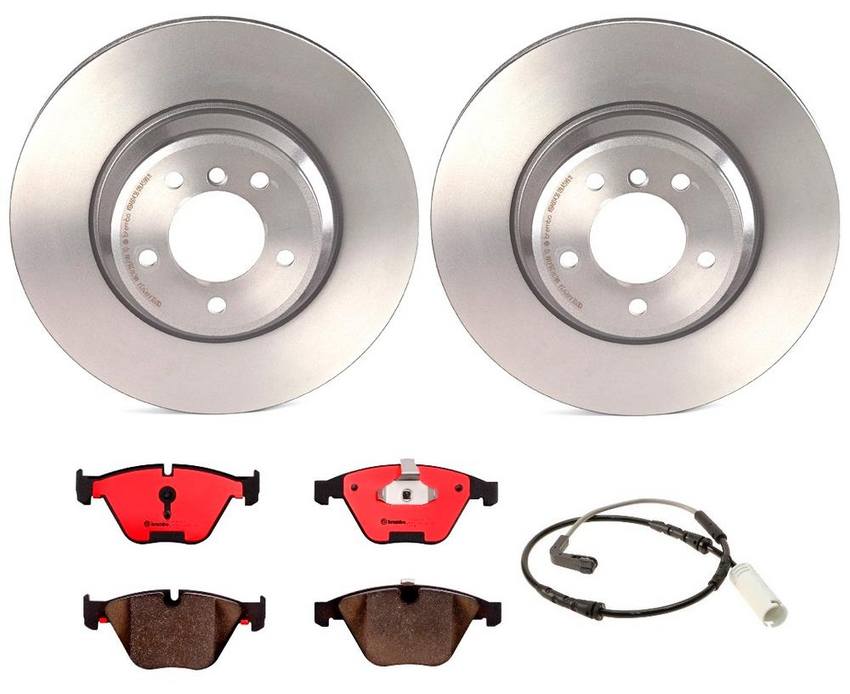 BMW Brembo Brake Kit - Pads and Rotors Front (348mm) (Ceramic) 34356789440 - Brembo 2858803KIT